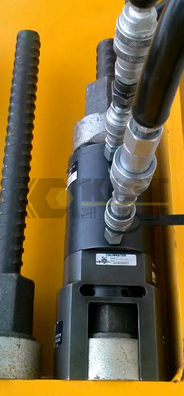 液压螺栓拉伸器用于钢结构组装狭小空间螺栓预紧