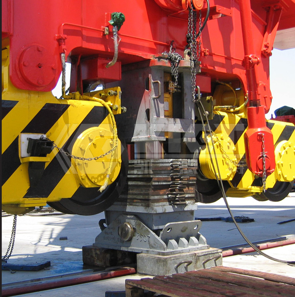 双作用大吨位液压千斤顶用于起重机同步顶升检修