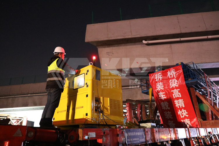 步履式智能顶推液压系统用于桥梁建设精确定位