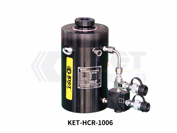 双作用大吨位液压千斤顶(KET-HCR)