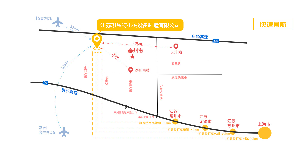 江苏凯恩特地图、路线图